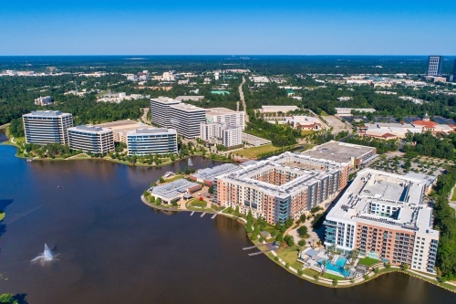 Hughes Landing is one of two locations where new office leases were signed by The Howard Hughes Corp. in The Woodlands in early June. (Courtesy The Howard Hughes Corp.)