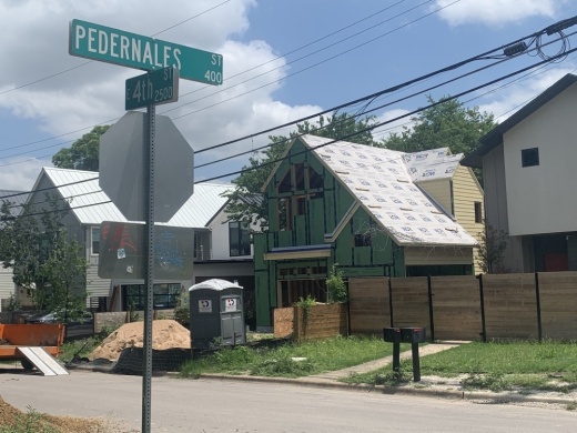 Central Austin home prices reached a median price of $675,000 in April. (Olivia Aldridge/Community Impact Newspaper)