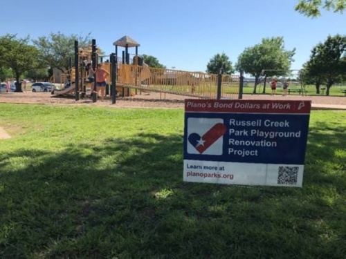 Renovations recently began at Russell Creek Park, which opened in 1995 and is one of Plano's many parks. (Courtesy city of Plano)