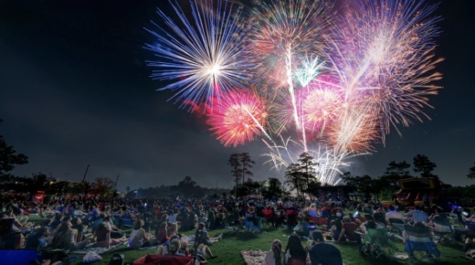 The Firework Extravaganza will begin at 9:30 p.m. July 4 (Courtesy The Woodlands Township)