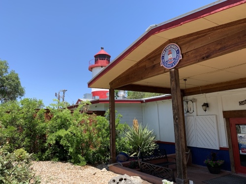 The Lighthouse Restaurant & Lounge offers a view of Lake Travis. (Greg Perliski/Community Impact Newspaper)
