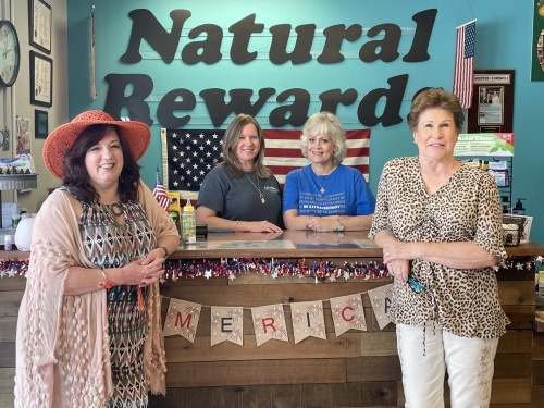 Owners Mary Graham (front left) and Debbie Jacob (front right) said their employees Angila Davis (back left) and Linda Mealer (back right) are like family.