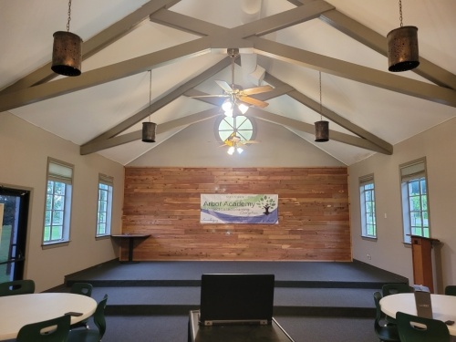 A photo of inside a main room of Arbor Academy