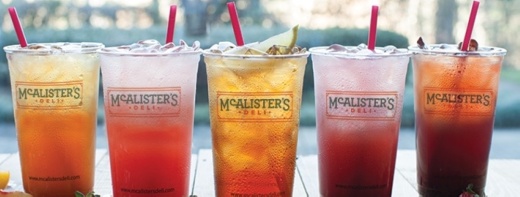 Known for its signature sweet iced tea, the eatery offers salads, soups, sandwiches and spuds. (Courtesy McAlister's Deli)