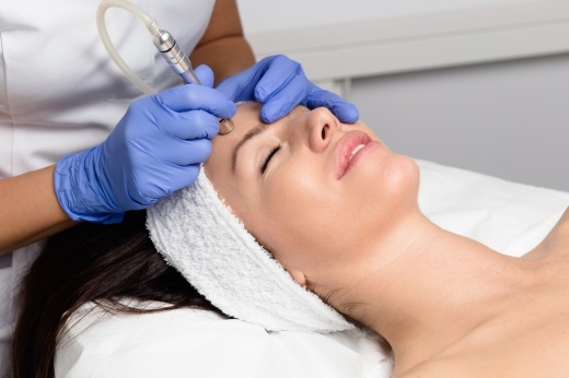 The spa features anti-aging and skin treatments, such as microdermabrasion. (Courtesy Adobe Stock)