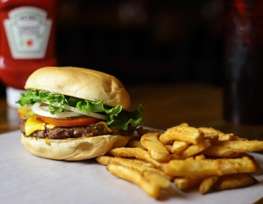 The Backyard Grill opened in 2001 and continues to offer burgers, sandwiches, wings, tacos, seafood and more at its Jones Road restaurant. (Courtesy The Backyard Grill) 