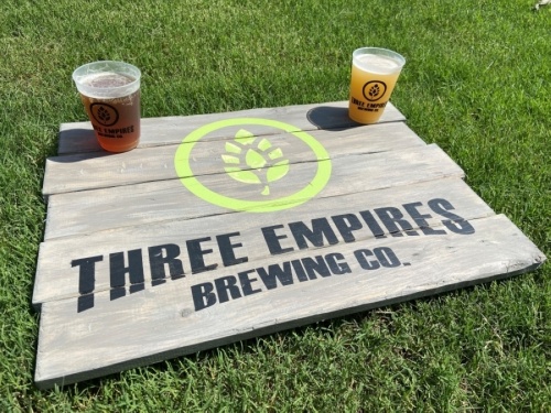 Three Empires Brewing Co. is projected to open this fall at the Main Street Food Hall, 9145 John W. Elliott Drive, Frisco. Family-owned by David and Mandalyn Wible, the couple said they will open their brick-and-mortar brewery inside a 280-square-foot space. (Courtesy Three Empires Brewing Co.)
