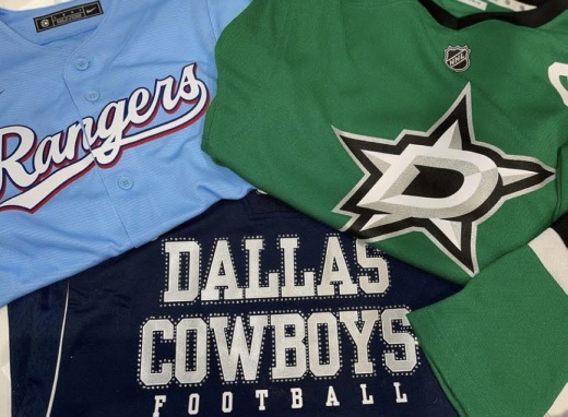 Texas sports jerseys