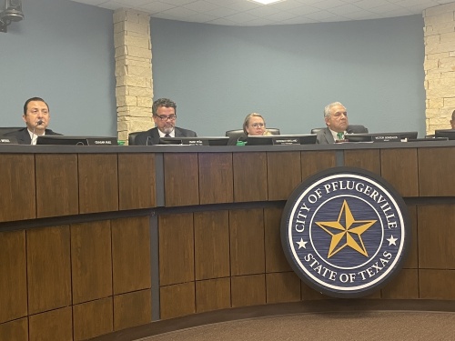 Pflugerville City Council took action toward an election to finance a new City Hall facility during a June 22 meeting. (Brian Rash/Community Impact Newspaper)