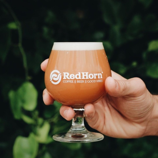 The second Red Horn location on Scottsdale Drive serves tacos, beer and coffee. (Courtesy Red Horn Coffee House and Brewing Co.)