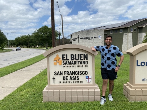 David Bustamente is senior project manager at El Buen Samaritano, a nonprofit that provides education, health access, financial assistance and more with a focus on the Latino and Spanish-speaking community. (Trent Thompson/Community Impact Newspaper)