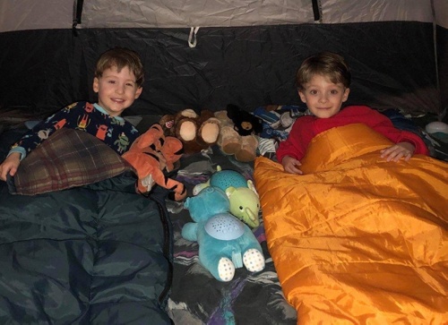 Family Promise of Montgomery County encourages residents to show support for homeless families by spending a night in a tent or sleeping bag June 26. (Courtesy Family Promise of Montgomery County)