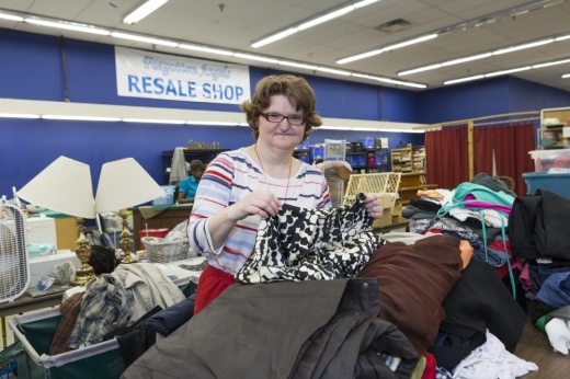 Volunteers can serve Forgotten Angels by working at its resale shop, which earns money for the nonprofit. (Courtesy Forgotten Angels)