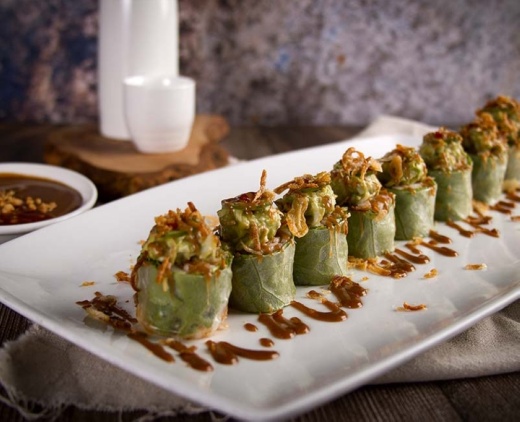Along with classic sushi and sashimi options, Oishii offers 25 signature rolls, some of which are riceless. (Courtesy Oishii Restaurants)