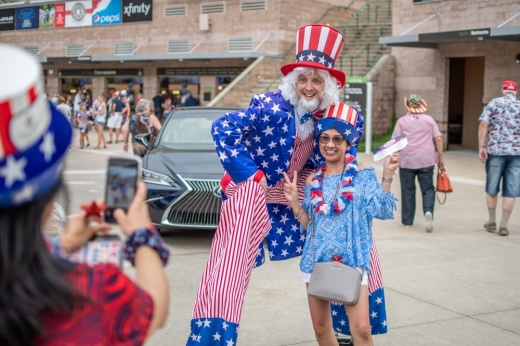 The Stars at Night Event will celebrate those in service. (Courtesy The Cynthia Woods Mitchell Pavilion)