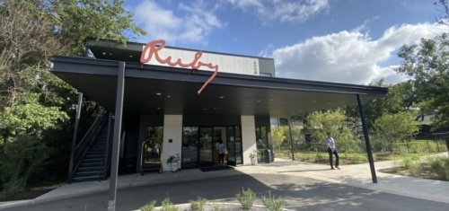 The Ruby Hotel opened in Round Rock in 2019.  (Photos by Brian Rash/Community Impact Newspaper)