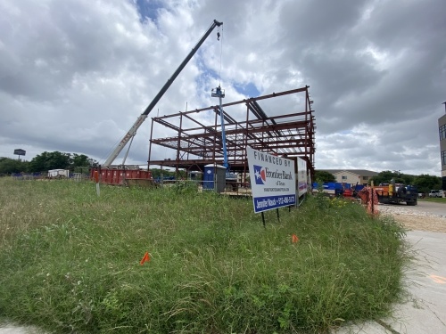 City Centre 2 at 551 I-35, Round Rock will offer 125,000 square feet of Class A office space once complete.(Community Impact Newspaper/Brooke Sjoberg)