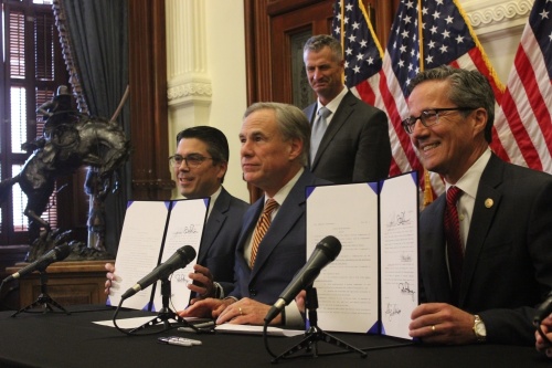 Gov. Greg Abbott forwarded several directives related to management of the state's power systems to members of the Public Utility Commission of Texas on July 6. (Trent Thompson/Community Impact Newspaper)