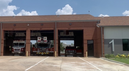 the exterior of a fire station in Grapevine