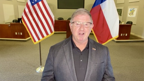 Mayor Tom Kilgore June 8 gave his first video address to Lakeway residents. (Courtesy city of Lakeway)