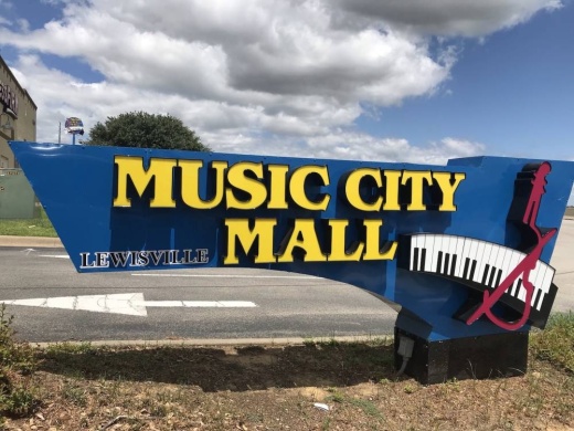 music city mall sign