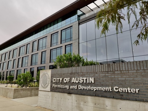 Austin's new permitting center opened for in-person appointments July 6. (Ben Thompson/Community Impact Newspaper)