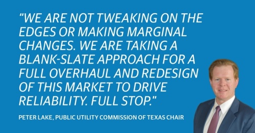 Top state electric grid regulators appeared at a Texas Senate Committee on Business and Commerce hearing July 13 to discuss the system's ongoing redesign. (Community Impact Newspaper staff)