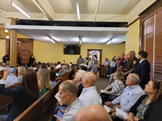 The initiative, meant to provide residents with reliable vaccine information, was approved in a 3-2 vote at the July 13 Fort Bend County Commissioners Court. (Morgan Jones/Community Impact Newspaper)