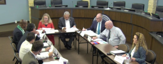 Pflugerville City Council held a budget workshop July 13. (Screen shot courtesy city of Pflugerville)