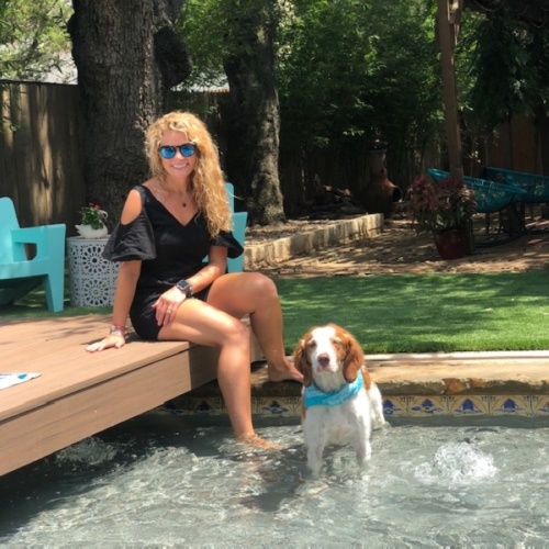 Texas native Amy Hageman founded Texas Tiny Pools in 2017. (Courtesy Cate Black Photography)