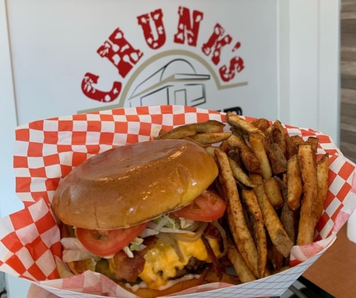 Melvin Barahona opened Chunk's Burger on April 1. (Courtesy Chunk's Burger)
