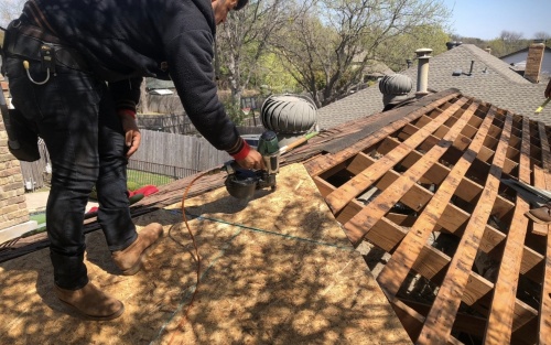 Complaints over roofing scams general rise after storms, and the city of Georgetown is looking at how to help residents find reputable roofers. (Courtesy Sarris & MacKir Roofing and Construction)