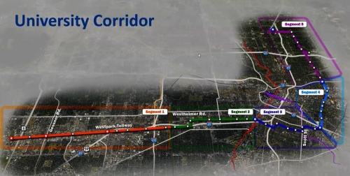 The Metropolitan Transit Authority of Harris County is still in the early stages of a new METRORapid line, but officials discussed preliminary paths and station locations at a July 27 meeting of the Neartown Association. (Courtesy METRO)