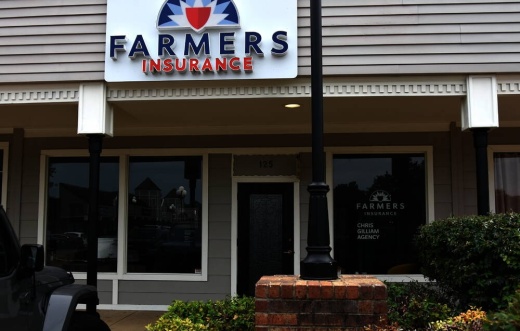 Chris Gilliam recently relocated his Farmers Insurance office to Cheek-Sparger Road in Colleyville. (Steven Ryzewski/Community Impact Newspaper)