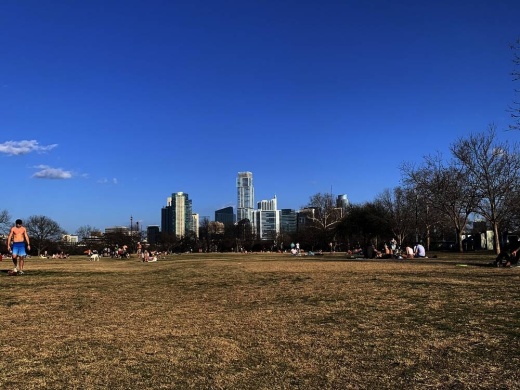 The Zilker Eagle is tentatively expected to open Oct. 23. (Benton Graham/Community Impact Newspaper)