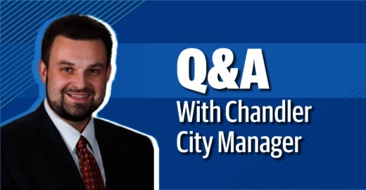 Chandler City Manager Josh Wright talks about his experience and goals for Chandler. (Community Impact Newspaper)