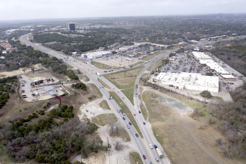 TxDOT will stop removing trees as a part of the Oak Hill Parkway project until the injunction hearing Sept. 2. (Courtesy Falcon Sky Photography)