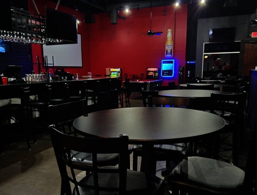 restaurant and bar area