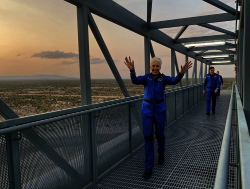 Grapevine will hold a parade and celebration Aug. 7 in honor of Wally Funk, who participated in the first human flight of Jeff Bezos' Blue Origin. (Courtesy Blue Origin)