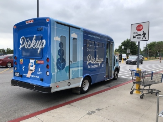 Capital Metro's Pickup service plans to be in 11 zones by the end of the summer. (Benton Graham/Community Impact Newspaper)