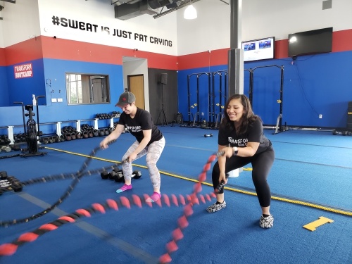 After more than a decade of combined training and fitness experience, JessE and Ashley decided to put that passion into a business of their own. (Ali Linan/Community Impact Newspaper)