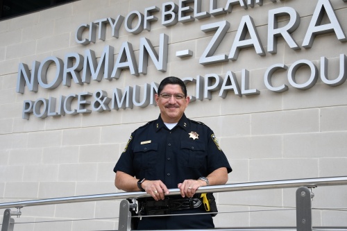 New Bellaire police Chief Onesimo Lopez Jr. took over the position Aug. 2. (Hunter Marrow/Community Impact Newspaper)