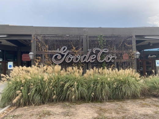 Goode Company Barbeque is located next to Good Company Cantina. (Ally Bolender/Community Impact Newspaper)