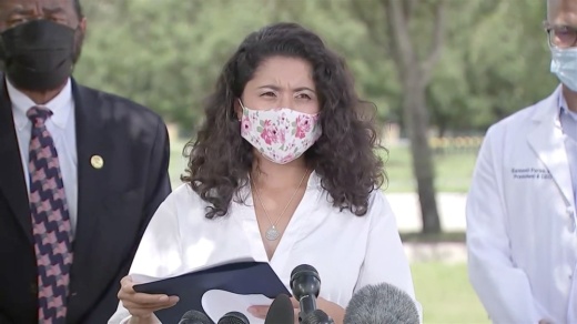 Harris County Judge Lina Hidalgo