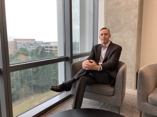 Jim Carman, president of the Houston region for The Howard Hughes Corp., wrote an open letter to The Woodlands residents. (Vanessa Holt/Community Impact Newspaper)