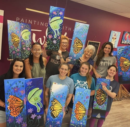 Painting with a Twist on Champion Forest Drive will host an open studio Sept. 5 from 2-4 p.m. (Courtesy Painting with a Twist) 