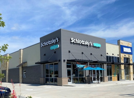 The new Schlotzky's on Congress includes a Cinnabon menu and sits near the first Schlotzky's location that opened in 1971. (Courtesy Schlotzky's)
