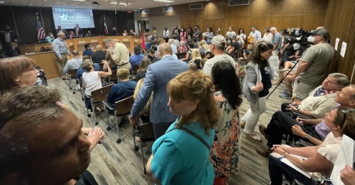 The Grapevine-Colleyville ISD Board of Trustees voted at its Aug. 23, 2021, meeting to further increase pay for teachers, nurses and librarians as well as a handful of other positions. (Steven Ryzewski/Community Impact Newspaper)
