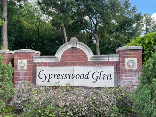 Located near the intersection of Ella Boulevard and Louetta Road, Cypresswood Glen comprises 272 single-family homes and is zoned to Klein ISD. (Hannah Zedaker/Community Impact Newspaper)