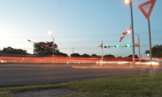 RM 620 and Anderson Mill Road intersection in Northwest Austin